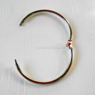 ห่วงสปริงกลม ขนาด 76 mm  บรรจุ 10 อัน สีนิเกิ้ล รูป 3