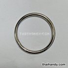 ห่วงเหล็กกลม ขนาด 1.5 นิ้วหนา บรรจุ 100 อัน สีนิเกิ้ล รูป 2