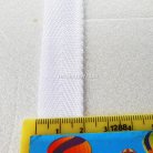 สายผ้า-ผ้ากุ๊น PP  ลายก้างปลา ขนาด 6 หุน (2 cm) บรรจุ 1 เมตร สีขาว รูป 3