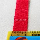 สายผ้า-ผ้ากุ๊น PP  ลายก้างปลา ขนาด 6 หุน (2 cm) บรรจุ 1 เมตร สีชมพู รูป 3