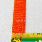 สายผ้า-ผ้ากุ๊น PP  ลายก้างปลา ขนาด 6 หุน (2 cm) บรรจุ 1 เมตร สีส้มอ่อน รูป 2