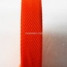 สายผ้า-ผ้ากุ๊น PP  ลายก้างปลา ขนาด 6 หุน (2 cm) บรรจุ 50 เมตร สีส้มอ่อน รูป 2