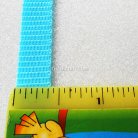 สายผ้า-ผ้ากุ๊น PP  ลายเรียบ ขนาด 3 หุน (1 cm) บรรจุ 1 เมตร สีฟ้าอ่อน รูป 3