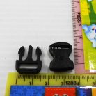 ตัวล็อคสายก้ามปูเต่า พลาสติก ขนาด 3/8 นิ้ว (3 หุน) บรรจุ 100 อัน สีดำ รูป 3