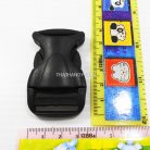 ตัวล็อคสายก้ามปูเต่า พลาสติก ขนาด 1 นิ้ว บรรจุ 10 อัน สีดำ รูป 2