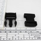 ตัวล็อคสายก้ามปูสี่เหลี่ยม พลาสติก ขนาด 1.2 นิ้ว บรรจุ 500 อัน สีดำ รูป 3