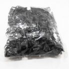 ตัวล็อคสายก้ามปูสี่เหลี่ยม พลาสติก ขนาด 1.5 นิ้ว แข็ง บรรจุ 1000 อัน สีดำ