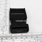 ตัวล็อคสายก้ามปูสี่เหลี่ยม พลาสติก ขนาด 1.5 นิ้ว แข็ง บรรจุ 1000 อัน สีดำ รูป 3