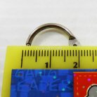 ห่วงสปริงกลม ขนาด 15 mm  บรรจุ 100 อัน สีนิเกิ้ล รูป 2