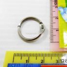 ห่วงสปริงกลม ขนาด 15 mm  บรรจุ 200 อัน สีนิเกิ้ล รูป 2