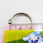 ห่วงสปริงกลม ขนาด 19 mm  บรรจุ 200 อัน สีนิเกิ้ล รูป 2