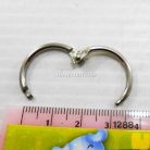 ห่วงสปริงกลม ขนาด 19 mm  บรรจุ 200 อัน สีนิเกิ้ล รูป 3