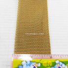 สายผ้า-ผ้ากุ๊น PP  ลายเวอร์จิ้น ขนาด 2 นิ้ว บรรจุ 50 เมตร สีกากีแกมทอง รูป 3