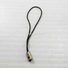 ห่วงพวงกุญแจเชือก ขนาดยาว 5 cm  บรรจุ 10 อัน สีนิเกิ้ล รูป 2