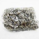 ห่วงพวงกุญแจ เฉพาะห่วง ขนาด 1.8 cm  บรรจุ 500 อัน สีนิเกิ้ล