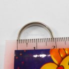 ห่วงพวงกุญแจ เฉพาะห่วง ขนาด 1.8 cm  บรรจุ 500 อัน สีนิเกิ้ล รูป 3