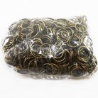 ห่วงพวงกุญแจ เฉพาะห่วง ขนาด 1.8 cm  บรรจุ 500 อัน สีทองรมดำ