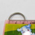 ห่วงพวงกุญแจแบนหนา เฉพาะห่วง ขนาด 2 cm  บรรจุ 100 อัน สีนิเกิ้ล รูป 3