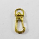 คอหมาโลหะ ตะขอซี ขนาด 1.21x3.3 cm  บรรจุ 100 อัน สีทอง รูป 2