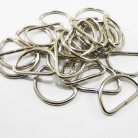 ห่วงเหล็กตัว D  ขนาด 1.5 นิ้ว บรรจุ 300 อัน สีนิเกิ้ล รูป 2