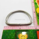 ห่วงเหล็กตัว D  ขนาด 1.5 นิ้ว บรรจุ 300 อัน สีนิเกิ้ล รูป 3