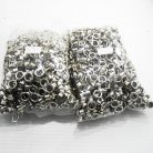 ตาไก่ เหล็ก ขนาด 7.5 mm (20) บรรจุ 10 กุรุส (1440 ชุด) สีนิเกิ้ล