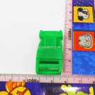 ตัวล็อคสายก้ามปูสี่เหลี่ยม พลาสติก ขนาด 1/2 นิ้ว (4 หุน) บรรจุ 400 อัน สีเขียว รูป 3