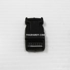 ตัวล็อคสายก้ามปูสี่เหลี่ยม พลาสติก ขนาด 1/2 นิ้ว (4 หุน) บรรจุ 400 อัน สีดำ รูป 2