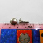 ตะปูย้ำหน้าเดียว หน้ากว้าง 8 มิล ขนาดขายาว 12 mm  บรรจุ 2000 ชุด สีนิเกิ้ล รูป 3