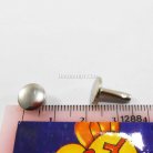 ตะปูย้ำสองหน้า หน้ากว้าง 8 มิล ขนาดขายาว 12 mm  บรรจุ 100 ชุด สีนิเกิ้ล รูป 3