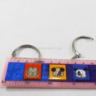 ห่วงสปริงกลม ขนาด 32 mm  บรรจุ 10 อัน สีนิเกิ้ล รูป 2