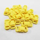 ตัวล็อคสายก้ามปูสี่เหลี่ยม พลาสติก ขนาด 3/8 นิ้ว (3 หุน) บรรจุ 500 อัน สีเหลือง รูป 2