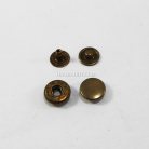 กระดุมแป๊กเหล็ก ขนาดหน้ากว้าง 10 mm (vt2) บรรจุ 100 ชุด สีทองรมดำ รูป 2