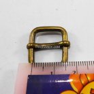 ตัวปรับสายโลหะ 2 ช่อง ขนาด 0.5 นิ้ว (4 หุน หรือ 15 mm)ทรงสูง บรรจุ 100 อัน สีทองรมดำ รูป 3