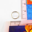 ห่วงพวงกุญแจ เฉพาะห่วง ขนาด 0.8 cm  บรรจุ 10 อัน สีนิเกิ้ล รูป 2