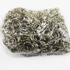 ห่วงพวงกุญแจ เฉพาะห่วง ขนาด 1.2 cm  บรรจุ 500 อัน สีนิเกิ้ล