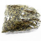 ห่วงพวงกุญแจ เฉพาะห่วง ขนาด 1.2 cm  บรรจุ 500 อัน สีทองรมดำ