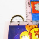 ห่วงพวงกุญแจ เฉพาะห่วง ขนาด 1.36 cm  บรรจุ 10 อัน สีทองรมดำ รูป 3