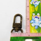 คอหมาโลหะ หลุยส์ ขนาด 1.4x3.2 cm  บรรจุ 10 อัน สีทองรมดำ รูป 3