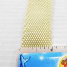 สายผ้า-ผ้ากุ๊น PP  ลายเวอร์จิ้น ขนาด 1 นิ้ว บรรจุ 1 เมตร สีครีมน้ำตาล รูป 2