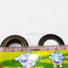 ตาไก่ เหล็ก ขนาด 19.5 mm (32) บรรจุ 10 ชุด สีทองรมดำ รูป 2