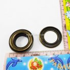 ตาไก่ เหล็ก ขนาด 19.5 mm (32) บรรจุ 10 ชุด สีทองรมดำ รูป 3