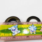 ตาไก่ เหล็ก ขนาด 19.5 mm (32) บรรจุ 100 ชุด สีทองรมดำ รูป 3