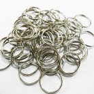 ห่วงพวงกุญแจ เฉพาะห่วง ขนาด 3 cm  บรรจุ 100 อัน สีนิเกิ้ล