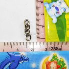 ห่วงพวงกุญแจ เฉพาะโซ่ข้อต่อ บรรจุ 100 อัน สีนิเกิ้ล รูป 3