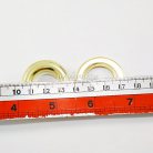 ตาไก่ เหล็ก ขนาด 19.5 mm (32) บรรจุ 10 ชุด สีทอง รูป 3