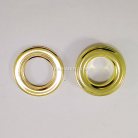 ตาไก่ เหล็ก ขนาด 19.5 mm (32) บรรจุ 100 ชุด สีทอง รูป 2