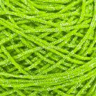 เชือกร่มดิ้นเงิน แพ็ค ขนาด 2.5 mm  บรรจุ 500 กรัม สีเขียวตอง รูป 2