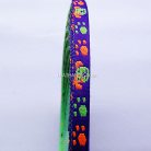 สายผ้า-ผ้ากุ๊น Cotton (ฝ้าย) การ์ตูน 2 หน้า ขนาด 3 หุน (1 cm) บรรจุ 50 เมตร สีน้ำเงิน รูป 2