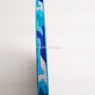 สายผ้า-ผ้ากุ๊น Cotton (ฝ้าย) การ์ตูน 2 หน้า ขนาด 3 หุน (1 cm) บรรจุ 1 เมตร สีฟ้า